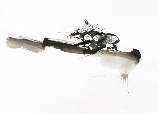 Druckgrafik Algrafie - o.T.