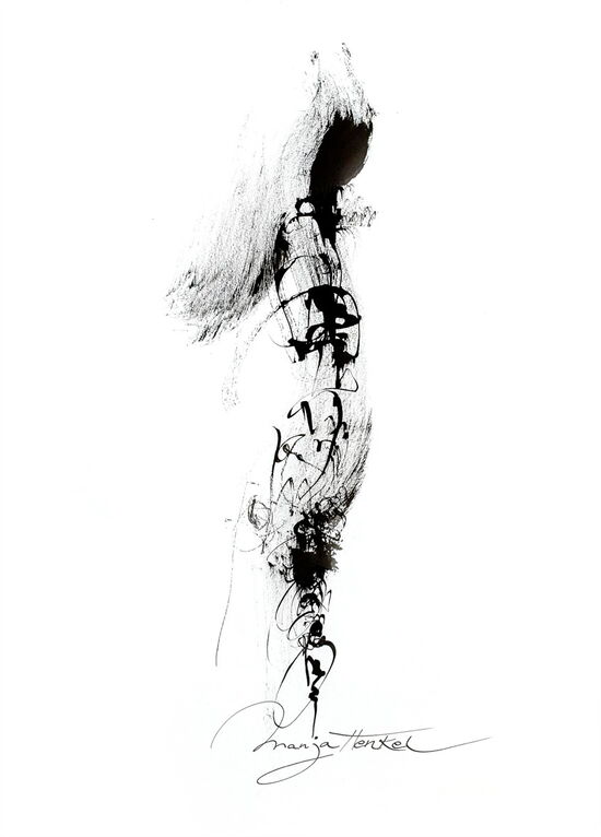 Druckgrafik Algrafie - o.T.